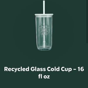 2023 Recycle glass triangle grande cup- 16 ounces